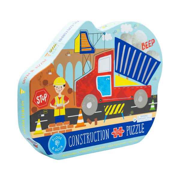 40 Piece Jigsaw Puzzle Construction