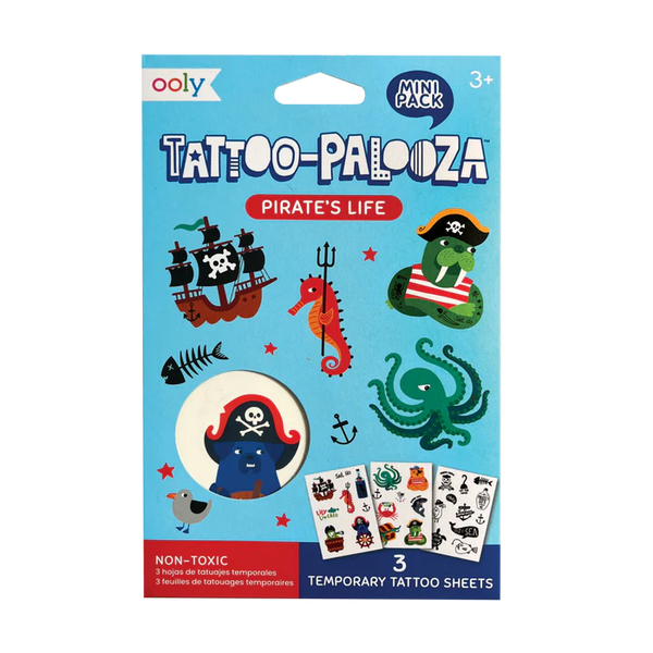 Ooly mini tattoo palooza tattoos pirates' life