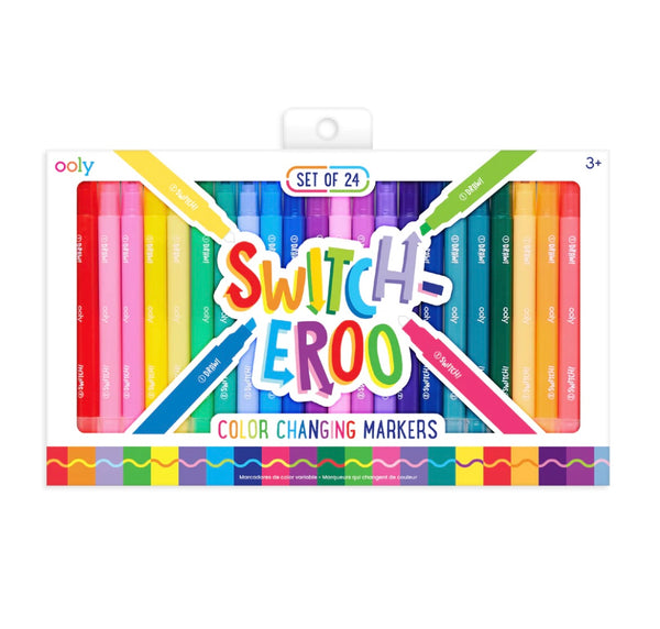 Switch-eroo Color Changing Markers - Set of 24