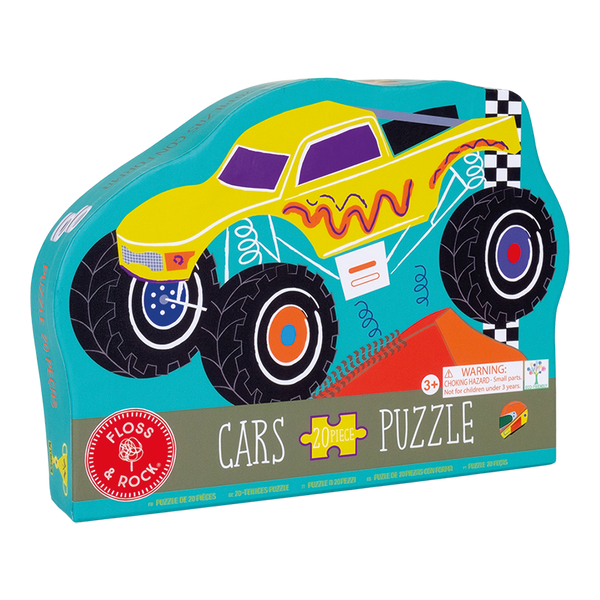 20 Piece Jigsaw Puzzle Monster Car