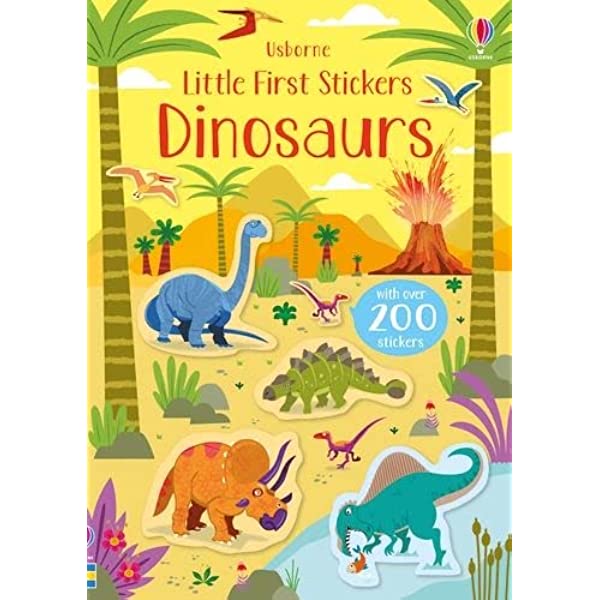 Little First Sticker Book Dinosaurs