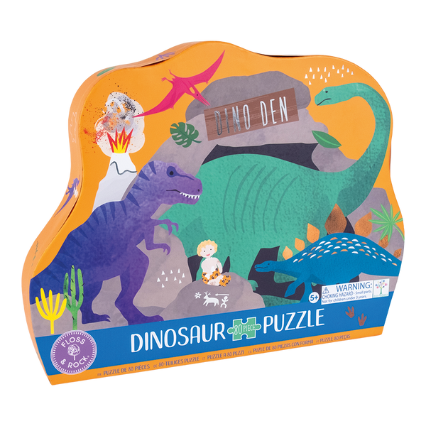 80 Piece Jigsaw Puzzle Diplodocus