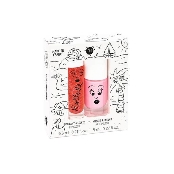 Rollette Nail Polish Duo Set