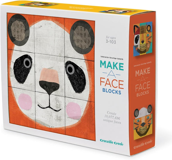 Make A Face Animal Mix & Match Blocks Puzzle