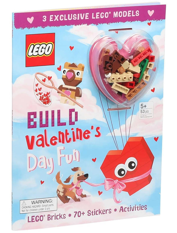 LEGO Books Build Valentine's Day Fun!