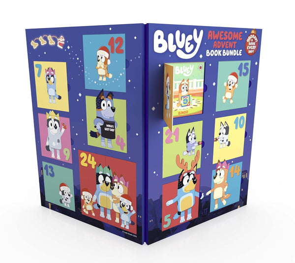 Bluey Awesome Advent Calendar Book Bundle