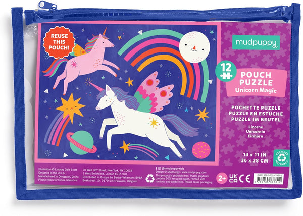 Unicorn Magic 12 Piece Pouch Puzzle