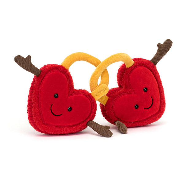 Jellycat amuseable Val & Tina love locks