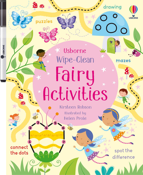 Usborne Fairy Activities Wipe Clean
