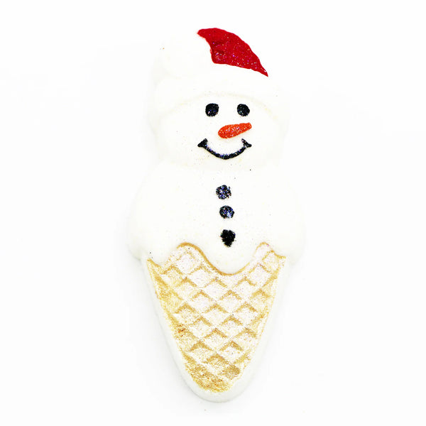 Snowman Cone Christmas Bath Bomb