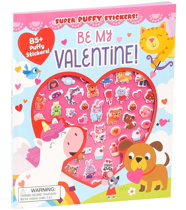 Super Puffy Stickers! Be My Valentine!