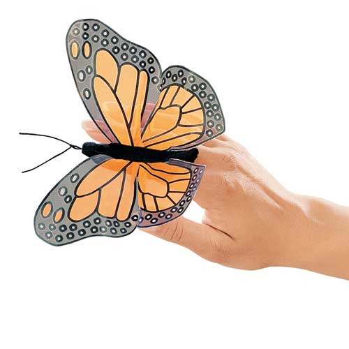 Mini Monarch Butterfly Puppet